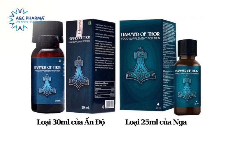 Thực phẩm chức năng tăng cường sinh lý nam Hammer Of Thor