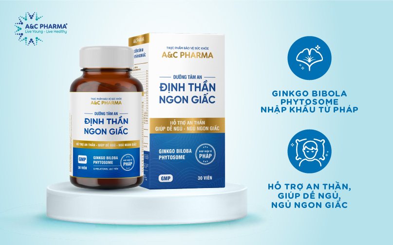 Thuốc bổ não Dưỡng Tâm An Định Thần Ngon Giấc