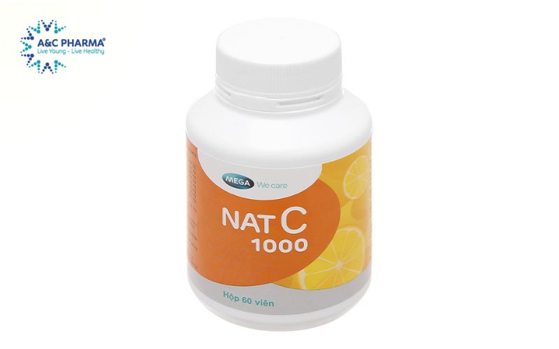 Vitamin C viên uống Nat C từ Thái Lan