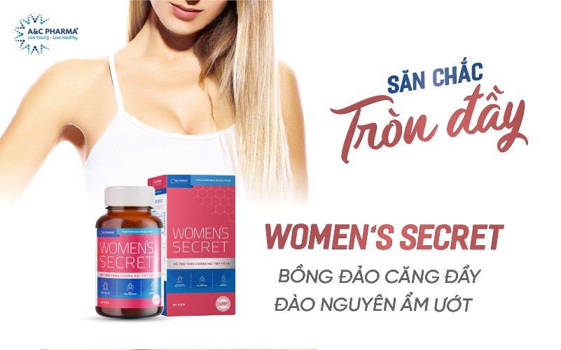 viên uống nở ngực Women’s Secret tăng kích thước vòng 1 tự nhiên