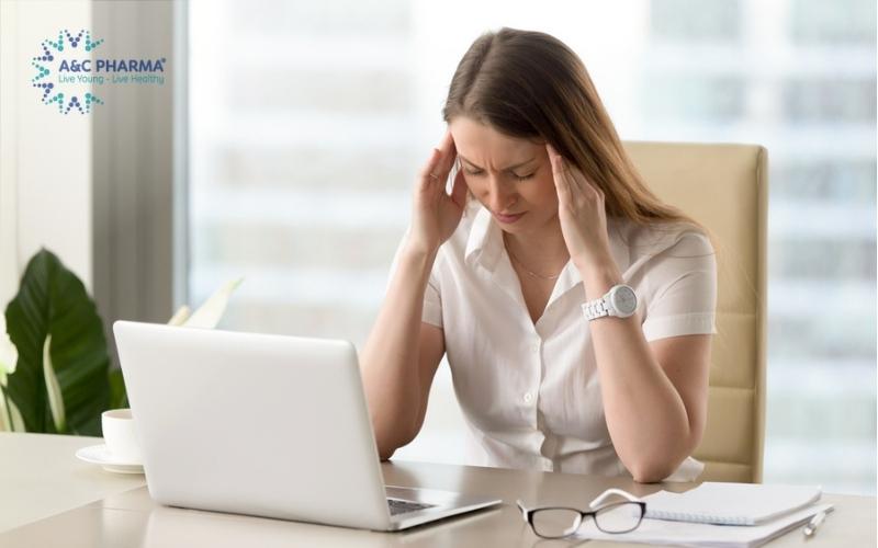 Đau đầu, hoa mắt là một trong những dấu hiệu suy nhược thần kinh