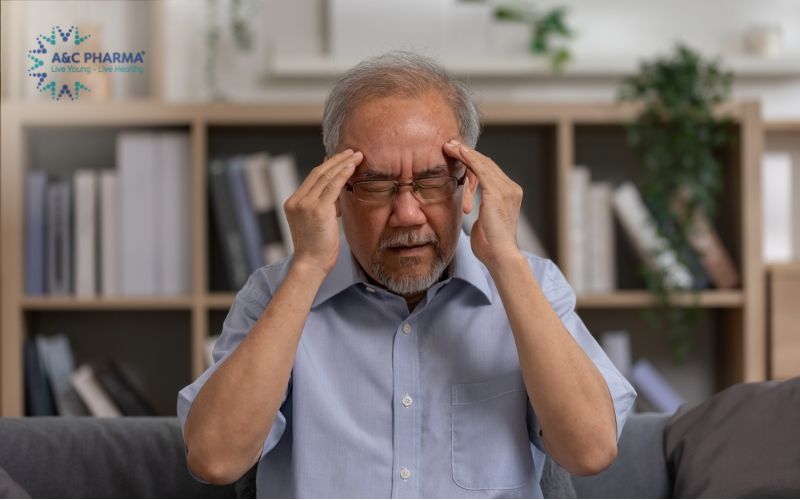 Suy giảm tuần hoàn máu não phổ biến ở người trung niên và người cao tuổi